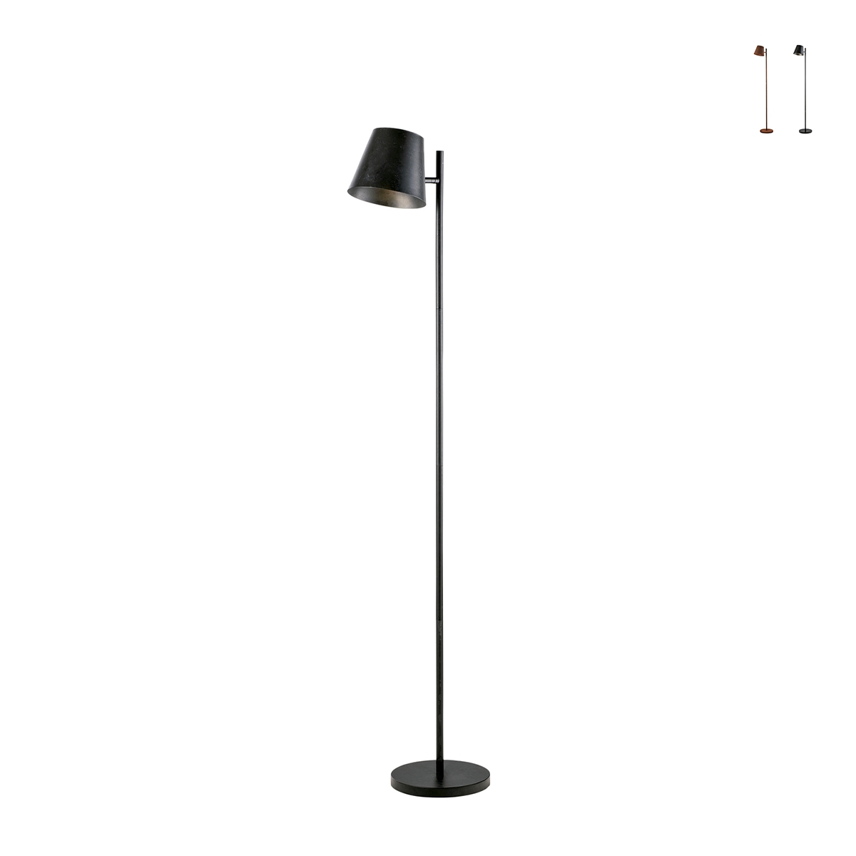 Stehlampe aus Metall im Vintage-Industrie-Stil Colt LP Aktion Stehlampe aus Metall im Vintage-Industrie-Stil Colt LP Aktion