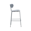 2er-Set Hocker aus Metall und Polypropylen im modernen Design Jovai Sales