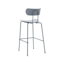 2er-Set Hocker aus Metall und Polypropylen im modernen Design Jovai Rabatte