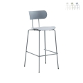 2er-Set Hocker aus Metall und Polypropylen im modernen Design Jovai Aktion