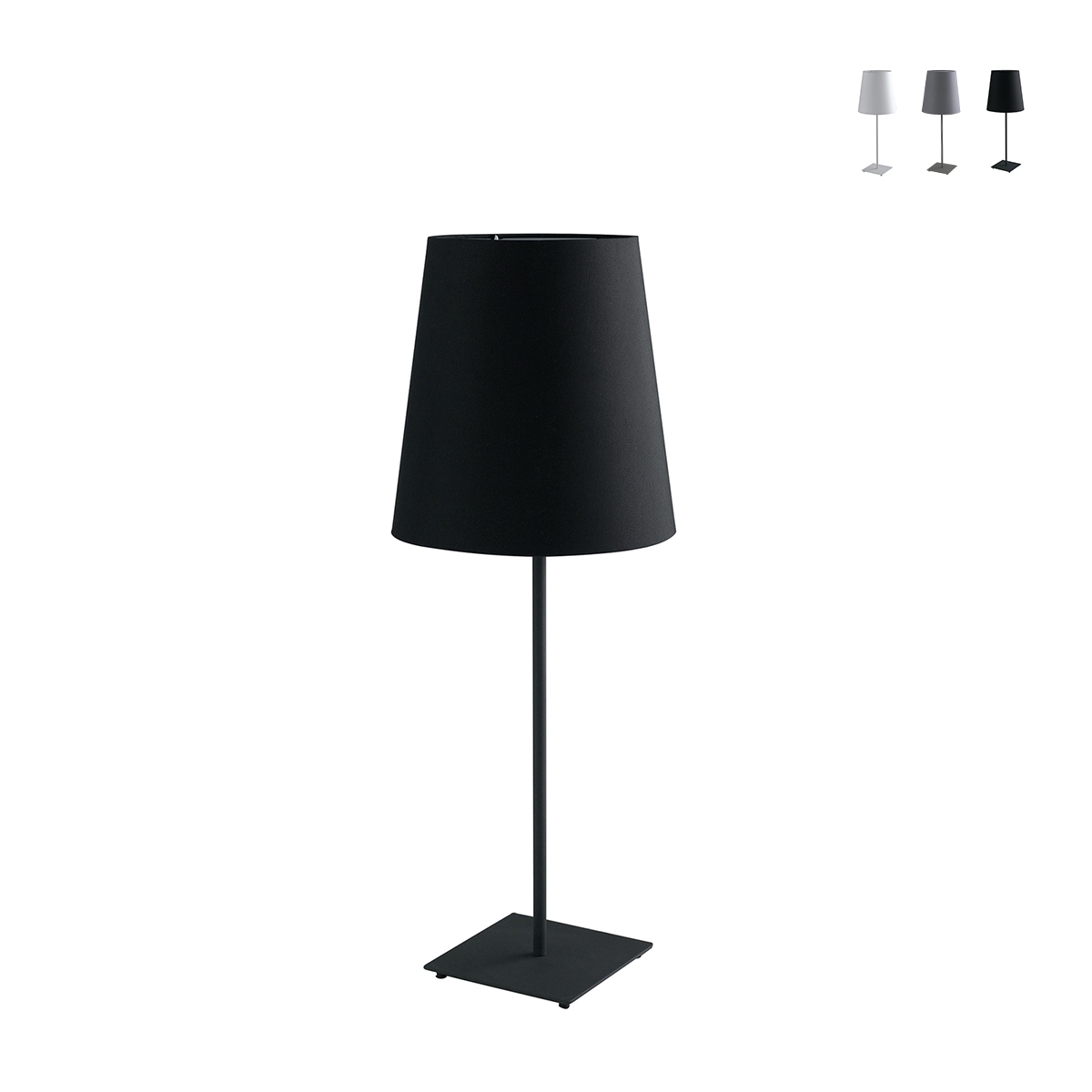 Metall-Tischlampe mit Stoffschirm Elvis Aktion Metall-Tischlampe mit Stoffschirm Elvis Aktion