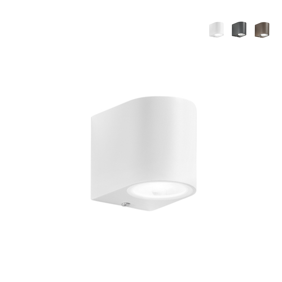 Moderne Außenwandleuchte für Garten aus Aluminium IP54 One Angebot