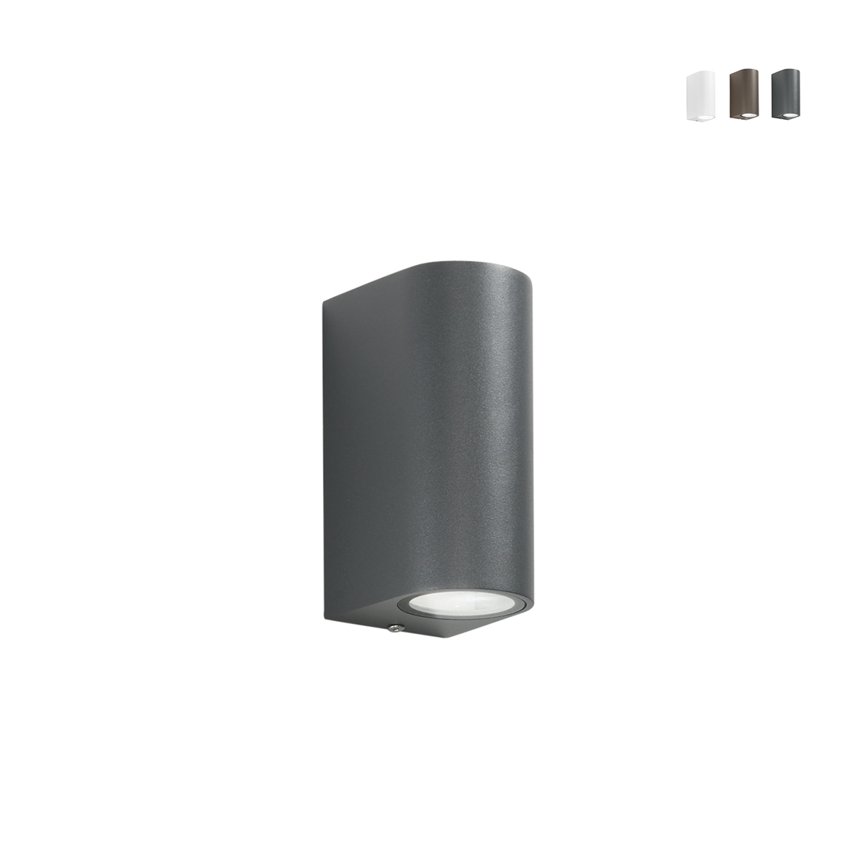 Moderne Außenwandleuchte aus Aluminium mit 2 Lichtern One Aktion Moderne Außenwandleuchte aus Aluminium mit 2 Lichtern One Aktion
