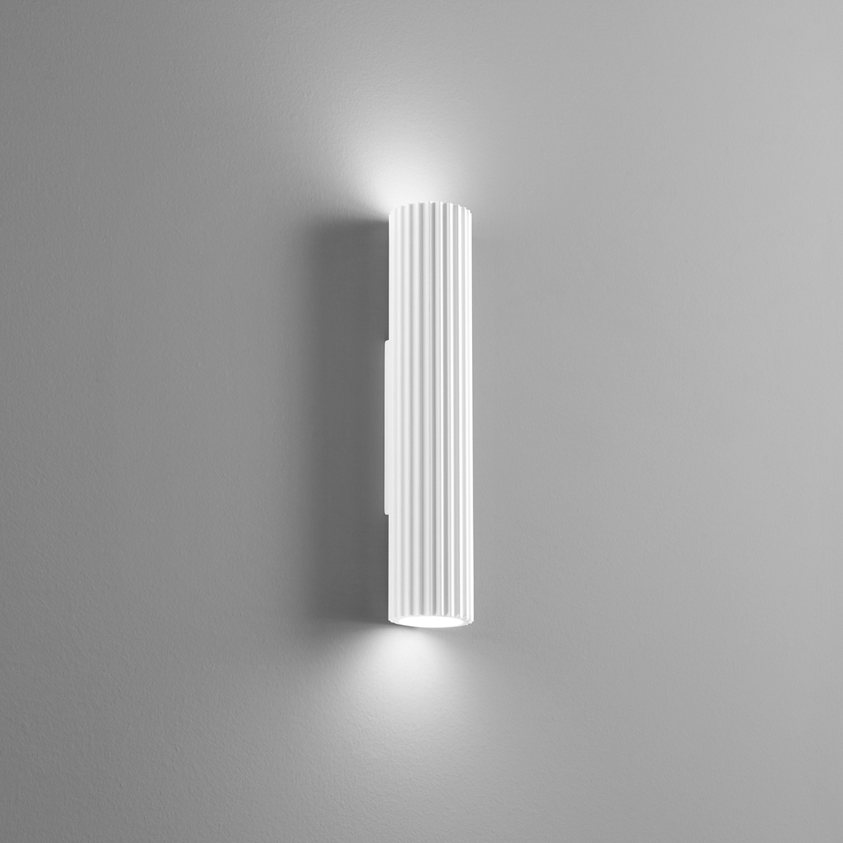 Elegante Wandlampe aus Gips mit 2 Leuchten Palladio Aktion