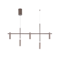 Moderner LED Kronleuchter aus Metall, 5-flammig, Candle Design Verkauf