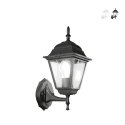Außenwandleuchte Laterne klassischer Stil Aluminium Glas Roma Uplight Angebot