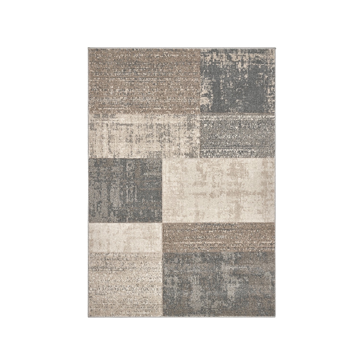 Design-Teppich grau und beige für das Wohnzimmer Funny Aktion Design-Teppich grau und beige für das Wohnzimmer Funny Aktion