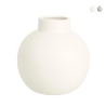 Moderne Designer-Vase Kugelform mit Flaschenhals aus Porzellan Althea Aktion