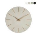 Wanduhr, goldene Zeiger, minimalistisches Design, rund, 40 cm, Timeline Lagerbestand