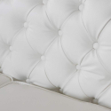 Chesterfield Design 2 Sitzer Capitonné Kunstleder Sofa 