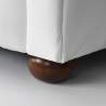 Chesterfield Design 2 Sitzer Capitonné Kunstleder Sofa 