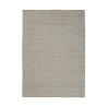 Rechteckiger Wohnzimmerteppich 200x300 aus Jute und Baumwolle in Blau Ruanda Aktion