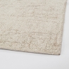 Moderner Wohnzimmerteppich 200x290cm aus Jute und Polyester in Grau Azra Verkauf