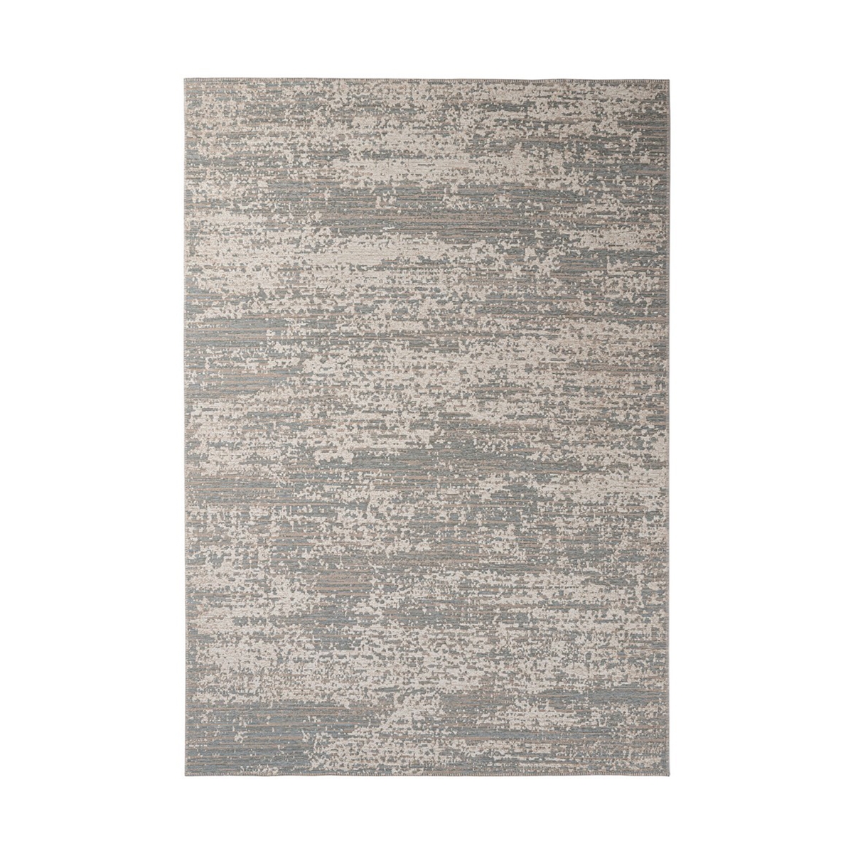 Moderner Wohnzimmerteppich 160x230 aus Polyester in Blau-Creme Silva Aktion Moderner Wohnzimmerteppich 160x230 aus Polyester in Blau-Creme Silva Aktion