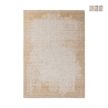 Moderner rechteckiger Wohnzimmerteppich 160x230 Jute und Polyester Silva Lagerbestand