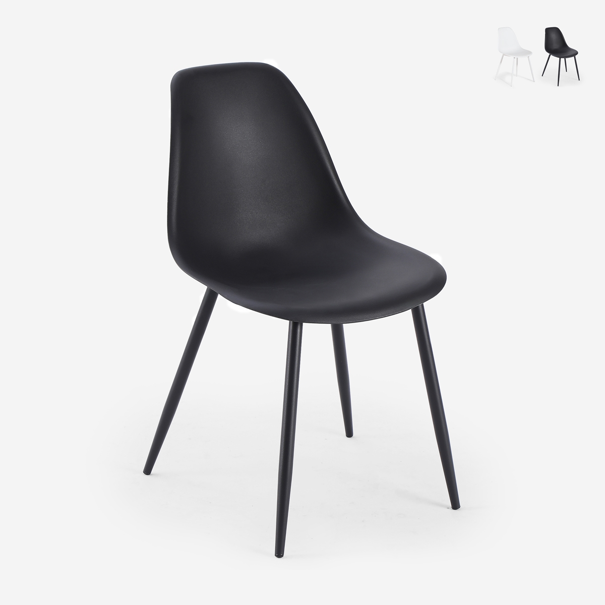 Eleganter Stuhl für Küche und Esszimmer aus Polypropylen Lusar Aktion Eleganter Stuhl für Küche und Esszimmer aus Polypropylen Lusar Aktion