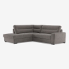 3-Sitzer Schlafsofa aus Stoff mit linker Eckablage Tivra Eigenschaften
