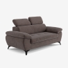 Moderner 2-Sitzer Sofa aus Stoff mit verstellbarer Kopfstütze Savi Verkauf