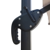 Deluxe Garten-Sonnenschirm 3x3 m aus Aluminium mit drehbarem Seitenmast Sales