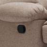 Klappbarer Schaukelsessel Relaxsessel mit Fußstütze Stoff Design Sofia Kauf