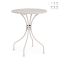 Runder Gartentisch 60 cm Vintage Shabby Chic Bizzotto Lizette Aktion