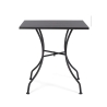 Quadratischer Gartentisch aus Stahl 70x70x71cm Bizzotto Kelsie Auswahl