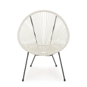 Bizzotto Parker Outdoor-Sessel mit Spaghetti-Design aus Kordel Maße