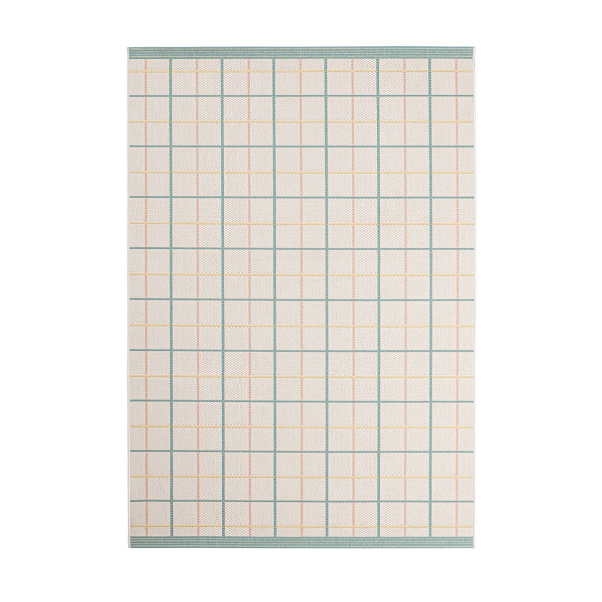 Bizzotto Nour Outdoor-Teppich Grün Blau Gelb 200x290 cm Aktion