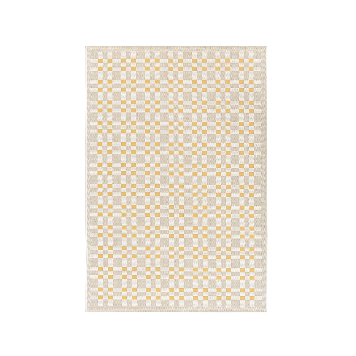 Rechteckiger Teppich 160x230 innen außen beige gold Bizzotto Marcel Aktion Rechteckiger Teppich 160x230 innen außen beige gold Bizzotto Marcel Aktion