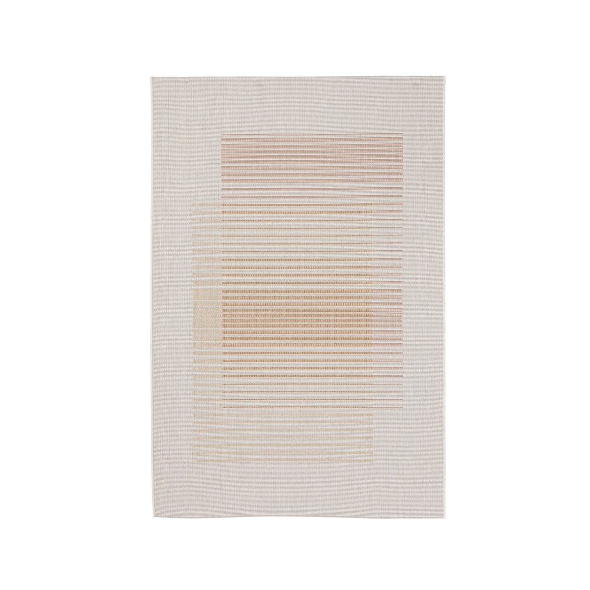 Rechteckiger Outdoor-Teppich beige orange 160x230cm Bizzotto Kino Aktion