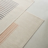 Rechteckiger Outdoor-Teppich beige orange 160x230cm Bizzotto Kino Sales