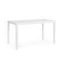 Moderner rechteckiger Gartentisch 130x68cm aus Aluminium Bizzotto Hilde Rabatte