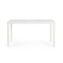 Moderner rechteckiger Gartentisch 130x68cm aus Aluminium Bizzotto Hilde Katalog