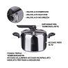 Druckkochtopf 5L aus Edelstahl Induktion Nabo Modell