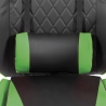 Jovix Gaming-Stuhl drehbar, höhenverstellbar, neigbar mit Doppelkissen Modell