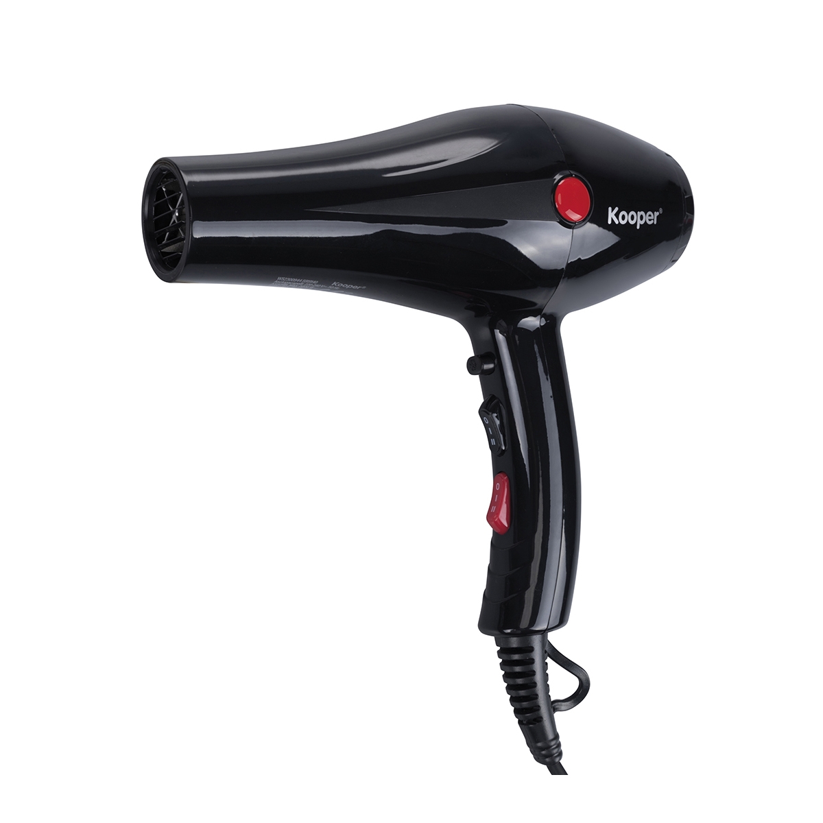 Haartrockner 2000 W mit Stylingdüse und Diffusor Schwarz Ulma Aktion
