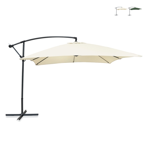 Freischwingender Garten-Sonnenschirm 3x3m Kios Aktion