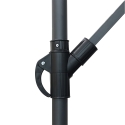 Freischwingender Garten-Sonnenschirm 3x3m Kios Preis