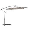 Gartenschirm 3m mit Seitenarm Kios Lagerbestand