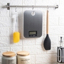 Digitale Küchenwaage 5 kg Edelstahloberfläche Varza Verkauf