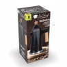 Schwarze Moka-Kanne aus Aluminium, 6 Tassen, mit Holzgriff Industry Angebot