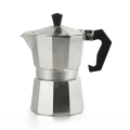 Klassische Moka-Espressokanne 1 Tasse aus Aluminium Morning Aktion