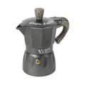 Espressokocher für 2 Tassen aus Aluminiumlegierung mit Holzoptikgriff Buon Caffè Aktion