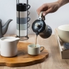 Espressokocher für 2 Tassen aus Aluminiumlegierung mit Holzoptikgriff Buon Caffè Verkauf