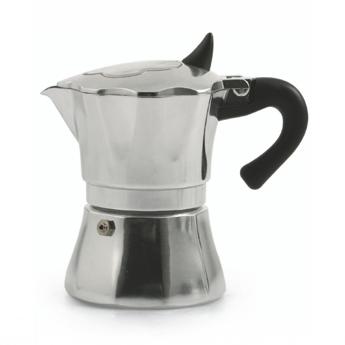 Caffettiera Moka 1 Tasse aus Aluminium Gaia Aktion Caffettiera Moka 1 Tasse aus Aluminium Gaia Aktion