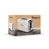 Vintage-Toaster mit 2 Schlitzen, Timer- und Auftaufunktion Tepak 