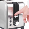 Vintage-Toaster mit 2 Schlitzen, Timer- und Auftaufunktion Tepak 