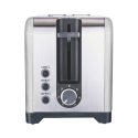 Vintage-Toaster mit 2 Schlitzen, Timer- und Auftaufunktion Tepak Auswahl