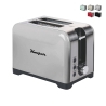 Vintage-Toaster mit 2 Schlitzen, Timer- und Auftaufunktion Tepak Lagerbestand