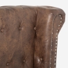 Chesterfield Doppelbett 160x190cm in Kunstleder Chur Katalog